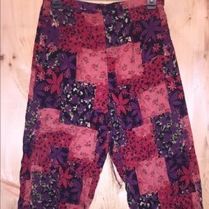 Vintage Bobbie Brooks  floral pant